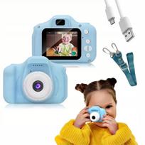Vaikiškas skaitmeninis fotoaparatas 1080p, mėlynas, Kitten