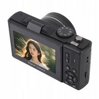 Skaitmeninė kamera 5K HD 75MP 18XAF, 3 colių WiFi ekranas, su D6