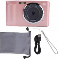 Vaikiškas skaitmeninis fotoaparatas 4K 18X su žaidimais, 1200 mAh