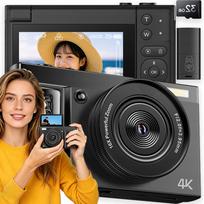 Skaitmeninis fotoaparatas HD 64MP 16x optinis priartinimas 32GB