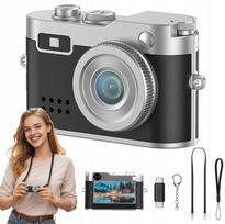 Mini raktų pakabuko kamera, 2MP LED FHD 1080P kompaktiška skaitmeninė kamera