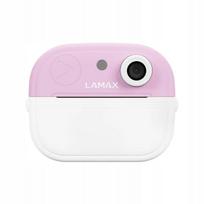 Vaikiškas fotoaparatas LAMAX Instakid2 Play rožinis FullHD 48Mpx microSD