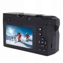 Skaitmeninis fotoaparatas 4K, 75MP, dviguba objektyvų sistema, WiFi, 18x CL