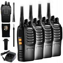 Racijų rinkinys Baofeng BF-888s, 4 vnt., PMR, USB-C įkrovimas