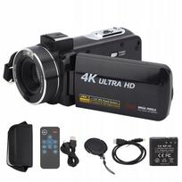 Skaitmeninė vaizdo kamera 4K, 18x priartinimas, 3 colių ekranas, NN