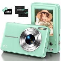 Skaitmeninis fotoaparatas HD 1080P 44MP 16X su 32GB kortele