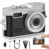 Raktų pakabuko mini skaitmeninis fotoaparatas 1080P su dirželiu