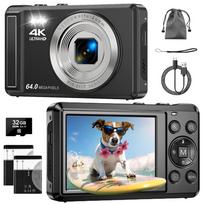 Skaitmeninis fotoaparatas FHD 4K 64MP su stabilizavimu