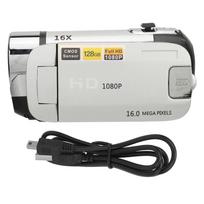 Skaitmeninis fotoaparatas D90 1080P 16MP 2,4" su 0C besisukančiu ekranu