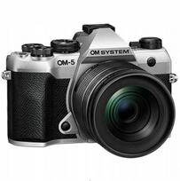 Fotoaparatas Olympus OM-5 Mark II sidabrinis + 12-45 mm F4.0 PRO korpus