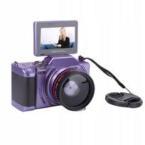 Skaitmeninis fotoaparatas 4K 64MP, 3 colių atverčiamas ekranas, 18x priartinimas