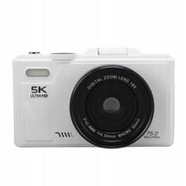 Skaitmeninis fotoaparatas 5K, 75MP, Wi-Fi, D8, su stabilizacija, vlogams