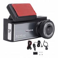 Automobilio vaizdo registratorius Triple Dash Camera 1080p priekinė ir galinė su 16