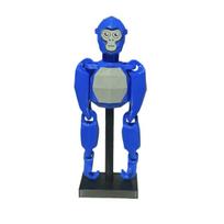 High-Quality Gorilla High-Quality Tags, High-Quality Monkey High-Quality 3D High-Quality Printed High-Quality Dolls, High-Quality Cartoon mėlyna