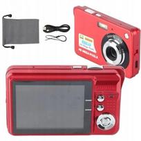 Skaitmeninis fotoaparatas 4K 48MP 8x su 2,7" LCD ekranu, stabilizavimu ir blykste