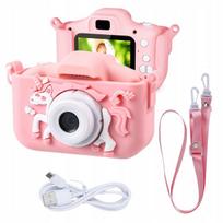 Vaikiškas skaitmeninis fotoaparatas UNICORN su 4GB kortele