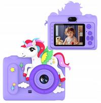 Skaitmeninis fotoaparatas XREC H05 40MP su asmenukių objektyvu ir MP3 žaidimais vaikams