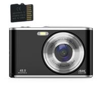 Skaitmeninis fotoaparatas INF 4K 48 MP su 16x priartinimu ir kortele