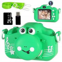 Vaikiškas skaitmeninis fotoaparatas su 32GB kortele Frog Selfie
