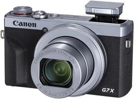 Skaitmeninis fotoaparatas Canon PowerShot G7X Mark III sidabrinis
