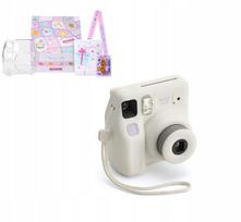 Momentinis fotoaparatas Fujifilm instax Mini SE White su priedų rinkiniu