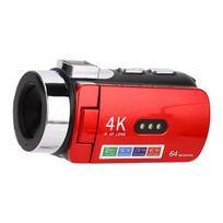 4K vaizdo kamera 64 MP WiFi su 3,0 colių HC ekranu