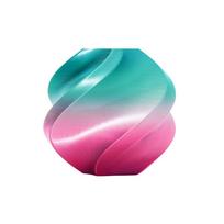 Bambu Lab PLA šilkinis daugiaspalvis siūlas 1.75 mm, 1 kg – pridedamas su daugkartinio naudojimo ritėle – South Beach