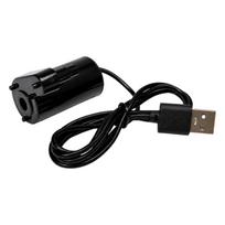 Mini vandens pompa su USB laidu - DC 5V - vertikali - skysčio pompa, juoda