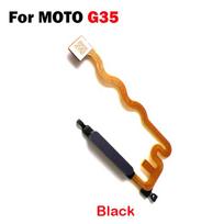 For Motorola Moto G35 Power Button Side Key Switch Control Button Touch ID Home Fingerprint Sensor Flex Cable juoda