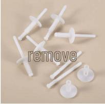BMW X serijos Sparno įdėklo kniedės spaustukas 07147391324 X1, X3, X4, X5, X6 modeliams other white