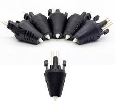 Second-Gen High-Temp 3D Printing Pen Tip - Educational Toy Accessory 12V Pen Tip black