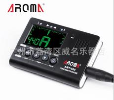 Aroma AMT560 Trys viename gitaros tiuneris ir metronomas ABS Material black