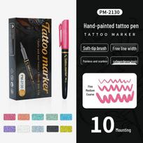 Waterproof Temporary Tattoo Pen for Festival Graffiti Art & Body Painting black