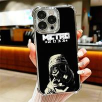Metro 2033 Soft Phone Case For iPhone 15 16 17 Air 14 Pro Max 16E Plus 13 12 Mini Plating Anti-Fall Fundas iPhone 13 Mini