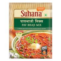 Suhana Pavbhaji Spice Mix 50g Pack of 2 Instant Indian Street Food Masala Blend for Quick Homestyle Pav Bhaji blue