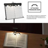 Music Stand Light Adjustable Clip- Piano Light Touch Control Piano Music Sheet Light Piano Stand Lamp for Piano Practice China Mainland black
