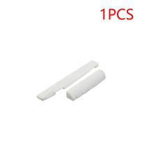 Buffalo Guitar Bridge Saddle Nut for Acoustic Guitar Bone Bridge Folk Guitar Replacement Spare Part Portable Guitar Accessories white