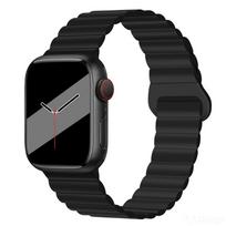 Silicone Magnetic Strap for Apple Watch 11 10 46mm 42mm Ultra 3/2 49mm Sports Bracelet iWatch 9 8 7 6 5 4 SE 45mm 44mm 41mm Band S11-10 42mm 40 41mm juoda