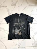 Vintage 2008 Slipknot All Hope Is Gone Distressed Faded Band Tour T-Shirt Size S white