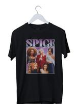 Spice Girls Vintage 90's Retro Graphic Men's and Women's T-shirts S M L XL 2 3 4 XL XXXL gray