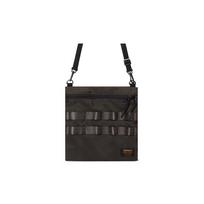 Carhartt WIP Military Style Logo Tag Buckle Nylon Shoulder Crossbody Bag Unisex bags Dark-Green A201038-GRD Jasper white