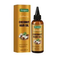 Christmas Coconut Hair Oil Lightweight Non Greasy Portable Dry & Wet Use Daily Hair Moisturizing Care Oil black