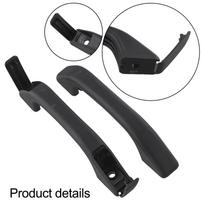175mm Grab Pull Door Handle Set with Hole Covers for Motorhomes and Trailers gray