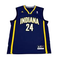 Adidas X NBA Collaboration Indiana Pacers George Fashion Comfortable Soft Skin-Friendly Basketball Jersey Unisex jersey Deep-Blue 7818A-312-AEB1512 L yellow