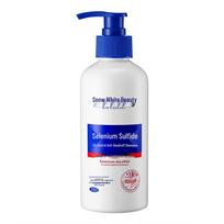 Xue Yan Li Zi Anti-Dandruff Selenium Sulfide Shampoo - Refreshing, Soothing, Oil-Control Formula for Fluffy, Fragrant Hair Regular white