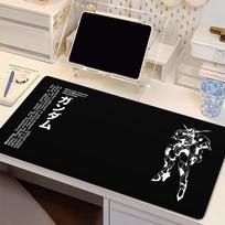 XXL Mouse Pad Anime Mmechanical Warrior Ggundam Office Computer Desk Mat Table Keyboard Pad Laptop Carpet Gaming MousepadMouse 800x300x2mm white