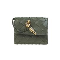 [Bottega Veneta] SS26 Women's Andiamo Tri-fold Wallet 824968 VCPP2 3293 gray