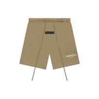 Fear of God Essentials Fleece Shorts With Mini Logo SS22 Unisex Shorts Oak-Brown FOG-SS22-400 XXS gray
