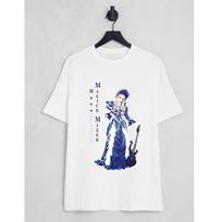 Rare MALICE MIZER Band Guitar Graphic Unisex T-Shirt S-5XL L white