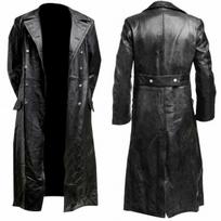Punk ir Gotikinis Viduramžių Steampunk Ilgas Paltas Vyriškas Atsitiktinis Kasdienis Suaugusiųjų Paltas M juoda